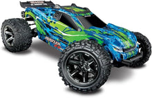 Load image into Gallery viewer, Traxxas Rustler 4x4 VXL, Brushless RC Truck, 65+ mph, Green