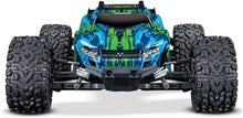 Load image into Gallery viewer, Traxxas Rustler 4x4 VXL, Brushless RC Truck, 65+ mph, Green
