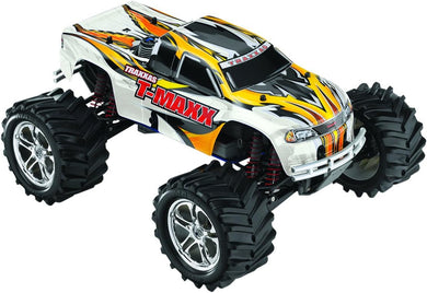 T-Maxx Classic: Powered 4WD Maxx Monster Truck with TQ 2.4 GHz Radio (1/10 Scale), White