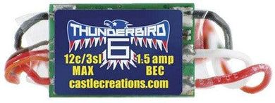 Castle Creations Thunderbird 36-Amp Brushless ESC - Hobby Shop