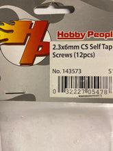 Load image into Gallery viewer, Hobby People 2.3x6mm CS Self Tap Screws - Hobby Shop