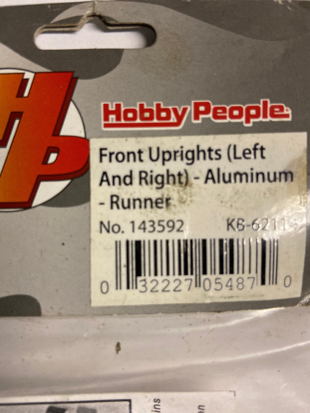 Hobby People Uprights (left and right) runner - Hobby Shop