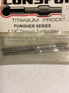 Punisher Series 11/4" titanium turnbuckles - Hobby Shop