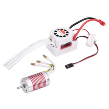 Load image into Gallery viewer, Motor ESC Combo, superss Hobby Platinum 2845 4370KV Brushless Waterproof Motor 45A ESC for 1/12 1/14 RC Car - Hobby Shop