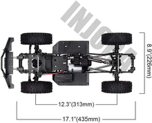 Load image into Gallery viewer, RC Frame Chassis Assembled Frame Chassis for 1/10 RC Crawler SCX10 II 90046 90047 (with Wheels) - Hobby Shop