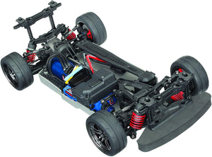 Traxxas 83076-4 Automobile Electric AWD Remote Control Brushless 4-Tec 2.0 VXL Race Car Chassis with TQi 2.4GHz radio and TSM, Size 1/10 - Hobby Shop