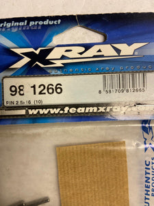 Xray 2.5x16 pins XRAY 2.5x16mm Pin (10) - Hobby Shop