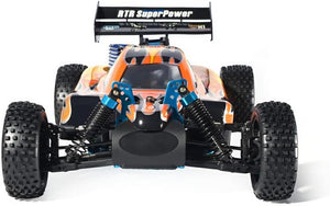 1:10 Scale High Speed 65kmh 4WD Off-Road RC Car 2.4Ghz Remote. (Nitro Powered)