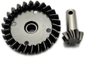 Steel Spiral Cut Differential Ring Pinion Gear 8T-26T for 1/8 HPI Savage Flux X XL 4.6 21 25 SS 102692