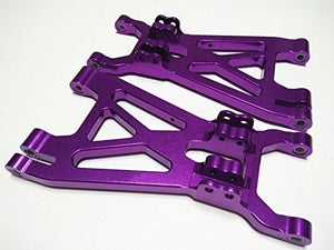 HPI 1/8 Savage Flux X XL 4.6 5.9 Front/Rear Aluminum Lower Arms-1PR Set Purple Replace HPI#85238