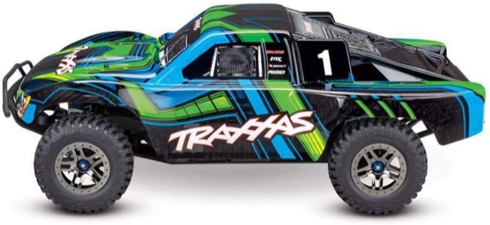 Traxxas Slash 4x4 Ultimate, 4x4 RC Truck, 1/10 Scale, 60+ mph, Green