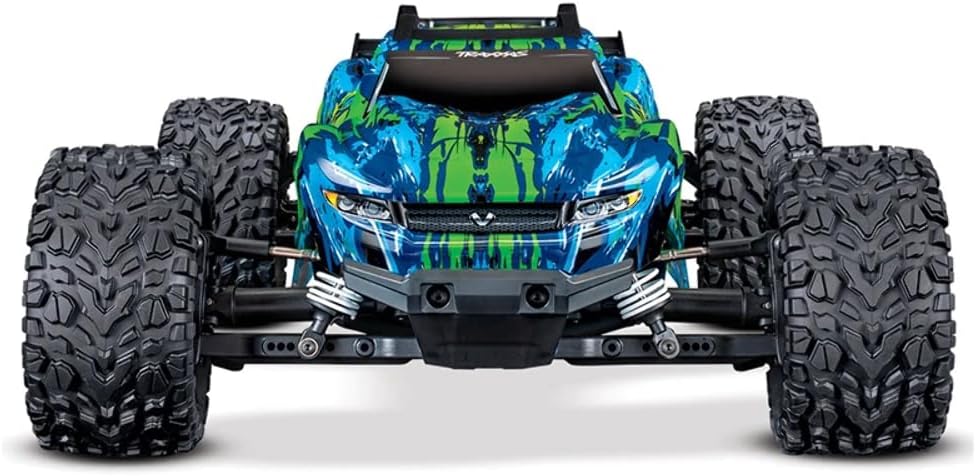 Traxxas Rustler 4x4 VXL, Brushless RC Truck, 65+ mph, Green