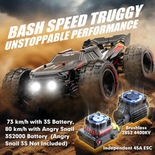 Load image into Gallery viewer, 1/14 Brushless RC Cars for Adults Fast 50 mph
