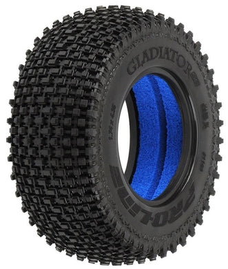 Pro-Line Gladiator SC Tires w/Raid Wheels (Black) (2) (Slash Rear) - Hobby Shop