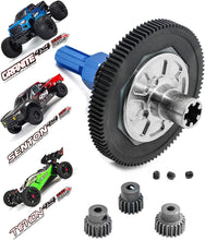 Load image into Gallery viewer, 1/10 Arrma Granite 4X4 550,Senton 4X4 550,Typhon 4X4 550,91T Spur Gear Slipper Clutch Set &amp; 21T 19T 17T Pinions Gear Set,(Full Metal 91T 48dp) Replaces ARA311030,Navy Blue - Hobby Shop