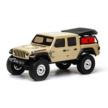 Load image into Gallery viewer, 1/24 SCX24 Jeep JT Gladiator 4WD Rock Crawler Brushed RTR, Beige - Hobby Shop
