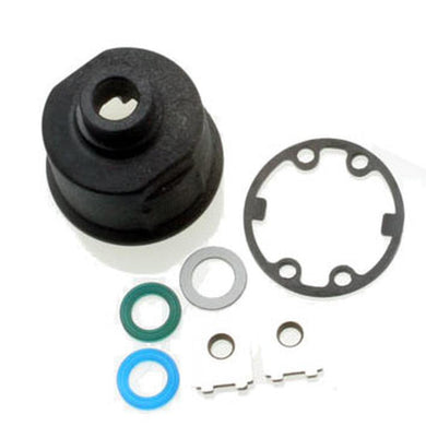 3978 Carrier, differential (heavy duty)/ x-ring gaskets (2)/ ring gear gasket/ bushings (2)/ 6x10x0.5 TW - Hobby Shop