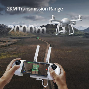 4K Pro Drones with 3-Axis Gimbal Camera for Adults, FPV GPS Quadcopter with 2KM Transmission Range, 28mins Flight, Brushless Motor, Auto-Return, with Metal Carry case and 32G SD Card - Hobby Shop