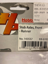 Load image into Gallery viewer, Hobby People Stub Axles Front - Hobby Shop