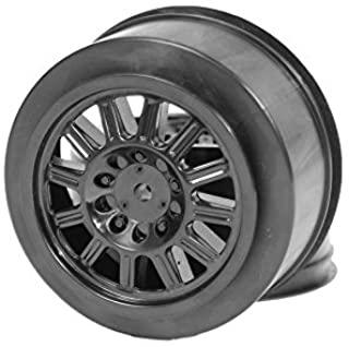 J Concepts 3318B Rulux SC10 Rear Wheel, Black (2) - Hobby Shop