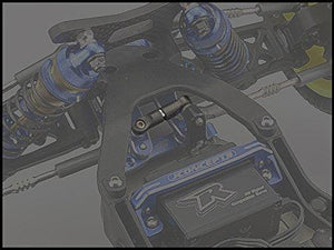 J Concepts Titanium Steering Turnbuckle 10mm 1pc B6 B6D Fin 2598T - Hobby Shop
