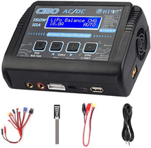 Load image into Gallery viewer, Lipo Battery Charger, 1-6S Balance Charger Discharge 150W 10A AC/DC for Li-Po Li-Hv Li-Ion Li-Fe NiMH NiCd Pb Hobby Battery Charger with Deans/Tamiya/JST/EC3/HiTec Connectors Cable Power Supply1 - Hobby Shop