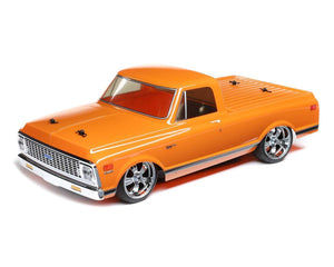 Losi RC Truck 1/10 1972 Chevy C10 Pickup Truck V100 AWD RTR Batteries and Charger Not Included Orange LOS03034T1 - Hobby Shop
