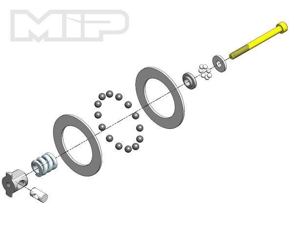 MIP Diff rebuild kit #17065 - MIP Super Diff™, Carbide Rebuild Kit, TLR 22 Series - Hobby Shop