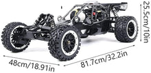 Load image into Gallery viewer, QAQQVQ 1/5 Scale Gas Truck Gasoline RC Car High Speed Remote Control Off-Road Vehicle with 36cc Gasoline Engine and 2.4G Remote Controller All Terrain Off Road - Hobby Shop