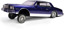 Load image into Gallery viewer, Redcat Racing Monte Carlo RC Car 1/10 Scale Fully Licensed 1979 Chevrolet Monte Carlo Lowrider – 2.4Ghz Radio Controlled Fully Functional Lowrider Car – Purple - Hobby Shop