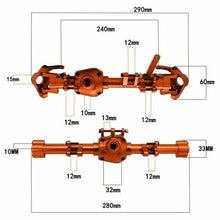 Load image into Gallery viewer, SCX6 Aluminum Front Rear Axle Housing Kits for 1/6 AXIAL RC Car - Hobby Shop