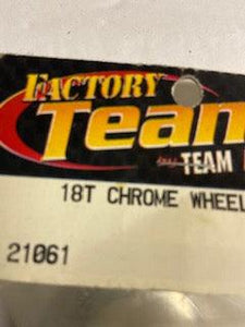 18T chrome wheels - Hobby Shop