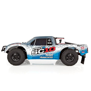 Team Associated 1/10 Pro4 SC10 4 Wheel Drive Short Course Truck RTR Battery & Charger not Included ASC20530 - Hobby Shop