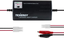 Load image into Gallery viewer, Tenergy Universal RC Battery Charger for NiMH/NiCd 6V-12V Battery Packs, 2A Charger for RC Car, Airsoft Batteries, Compatible with Standard Size Tamiya/Mini Tamiya/Alligator Clips Connectors 01025 - Hobby Shop