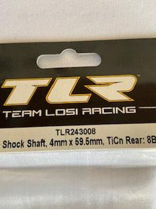 TLR  16mm  shock shaft  4mm  rear - Hobby Shop