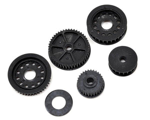 TLR Drive & Diff Pulley Team Losi Racing 22-4 Drive & Differential Pulley Set - Hobby Shop