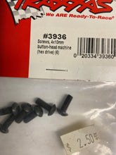 Load image into Gallery viewer, Traxxas  4x10mm button head screws - Hobby Shop