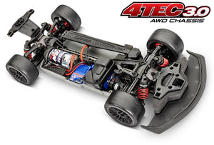 Traxxas 83024-4 Automobile Electric AWD Remote Control 4-Tec 2.0 Race Car Chassis with TQ 2.4GHz radio, Size 1/10 - Hobby Shop