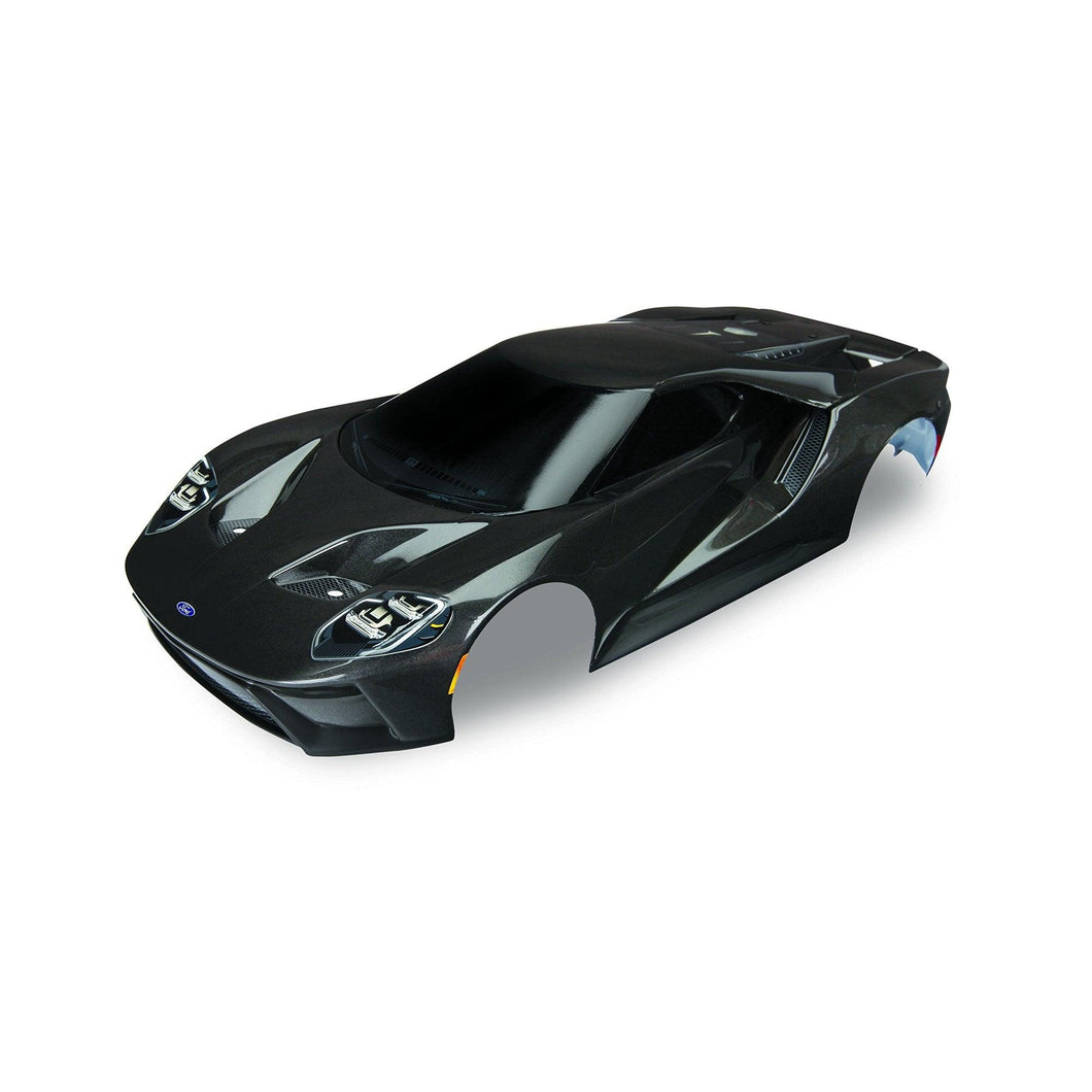 Traxxas Black Painted Ford Gt Body (1: 10 Scale) Vehicle - Hobby Shop