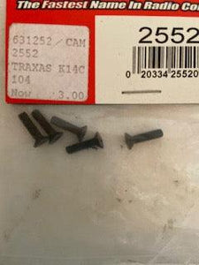 Traxxas Screw 3x12mm countersunk machine hex drive Part # 2552 - Hobby Shop