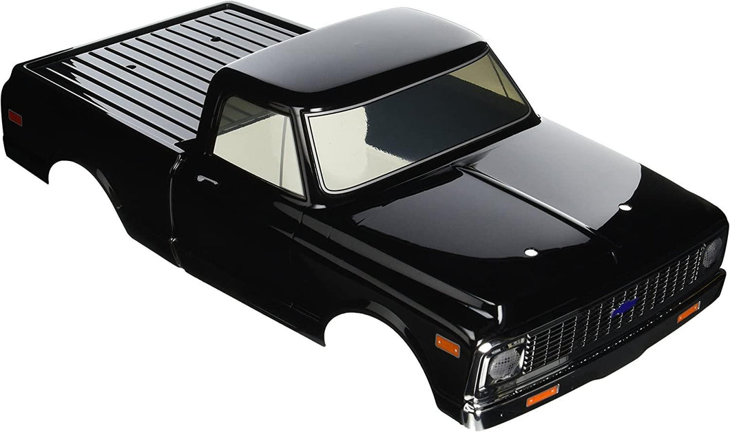 VATERRA 1972 Chevy C10 On Road Body Set Painted Black - Hobby Shop