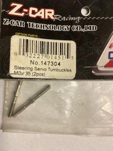 Z-Car Steering Servo  Turnbuckles - Hobby Shop